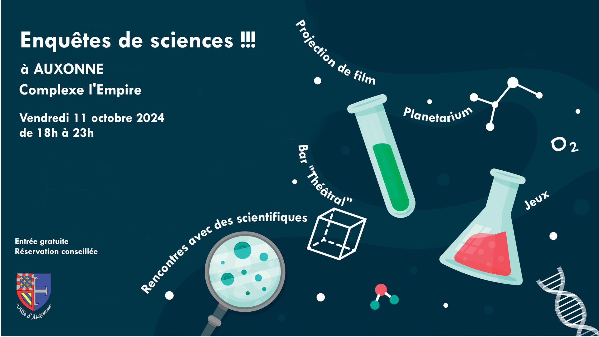 Enquêtes de sciences !!!