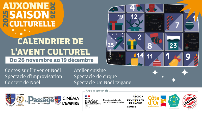 Calendrier de l'Avent culturel