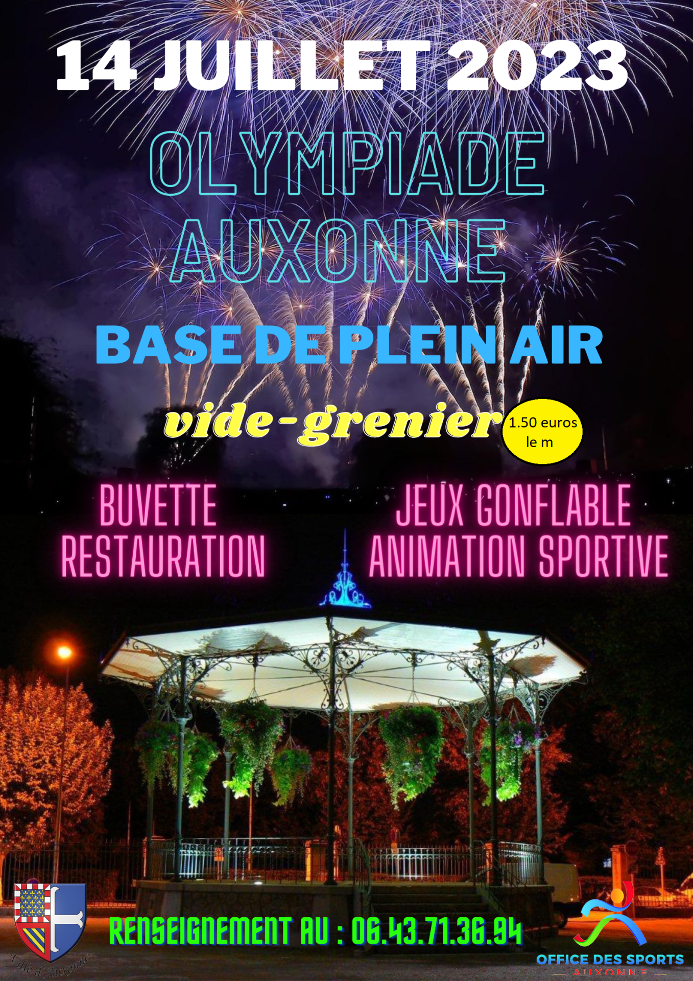 14 juillet : Olympiade Auxonne