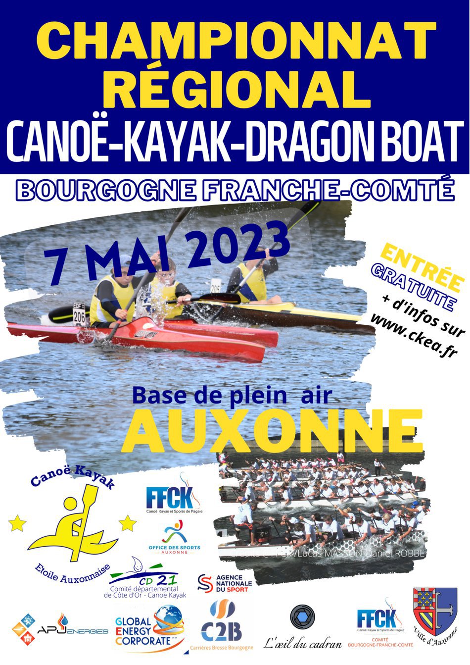 Canoë-kayak - Dragon Boat : championnat régional de sprint