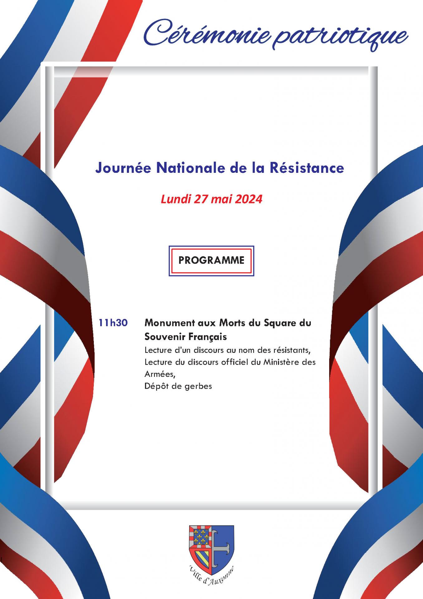 Journée Nationale de la Résistance