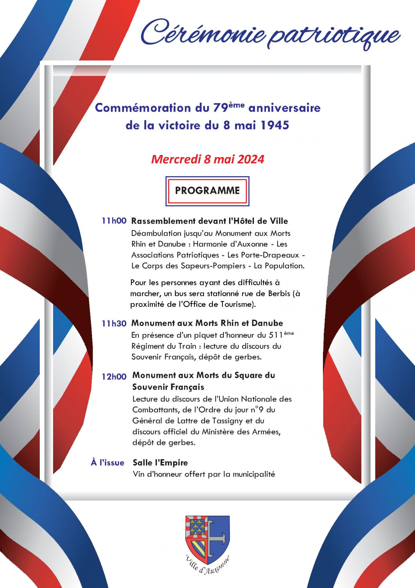 Commémoration du 79e anniversaire de la victoire du 8 mai 1945 