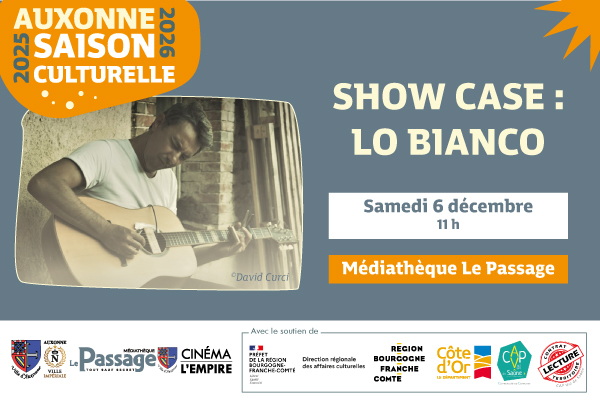 Show case "Lo Bianco en version one man band"