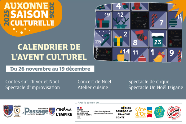 Calendrier de l'Avent culturel : Mercredi de l'Avent