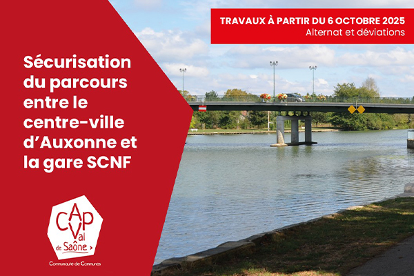 Travaux de sécurisation du parcours entre le centre-ville et la gare