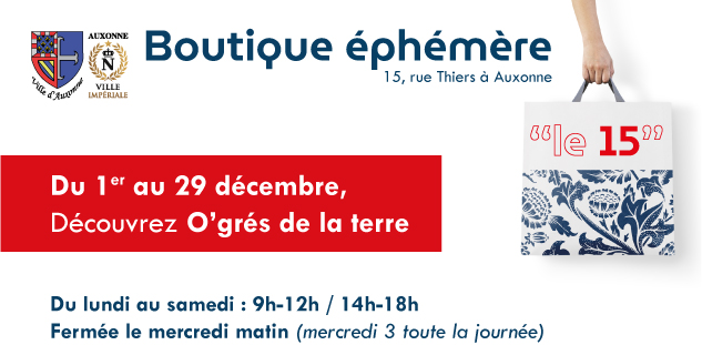 "O'grès de la terre" au "15" 