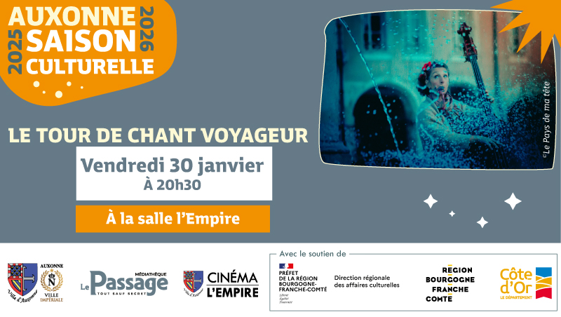 Spectacle "Le Tour de chant voyageur" 