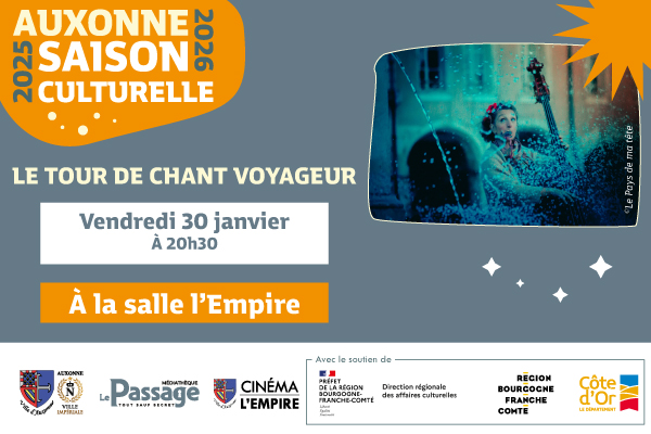Spectacle "Le Tour de chant voyageur" 