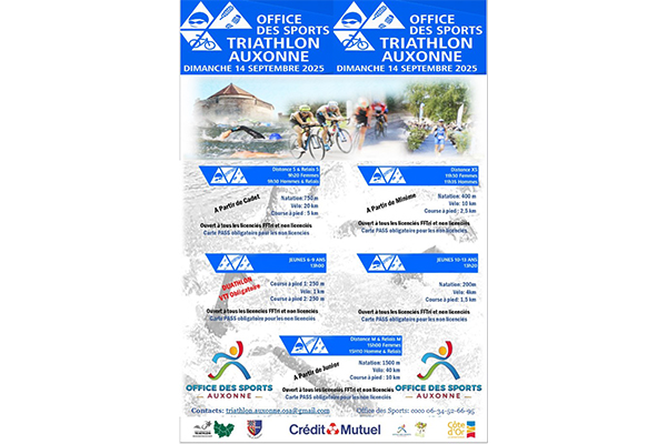 35e Triathlon d'Auxonne